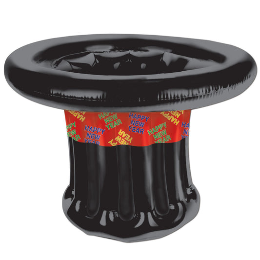 Beistle 1-Pack Inflatable Happy New Year Top Hat Cooler, 27 by 18-Inch