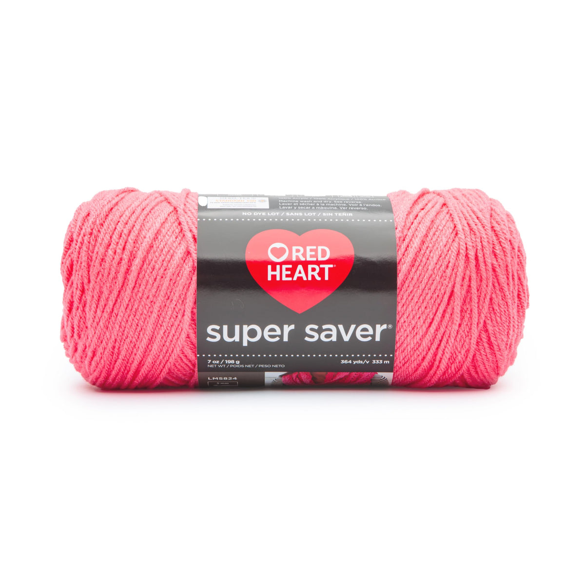 Red Heart Yarn, 4 (Medium), Persimmon