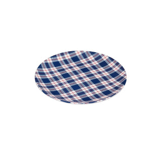 Certified International Dishware Plate, 14 inches, Red, White, Blue