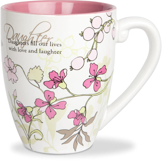 Pavilion Mark My Words Daughter Mug, 20-Ounce, 4-3/4-Inch
