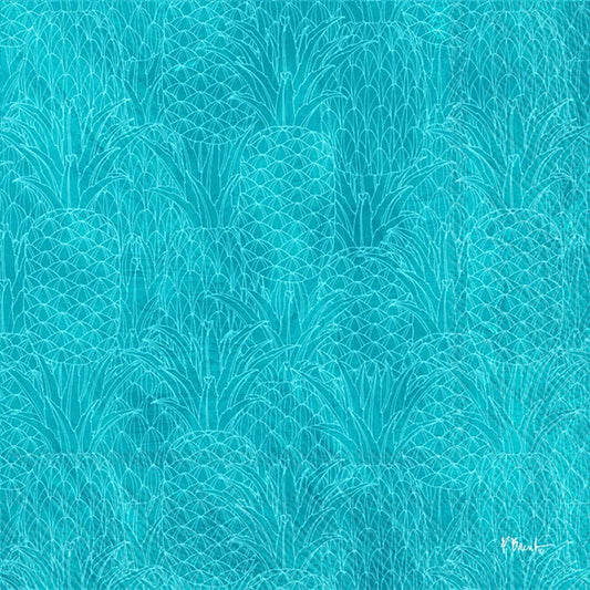 Boston International IHR 3-Ply Paper Napkins, 20-Count Cocktail Size, Pineapple Shake Repeat