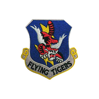 EagleEmblems Fabric Applique Patch, 3", Red and White