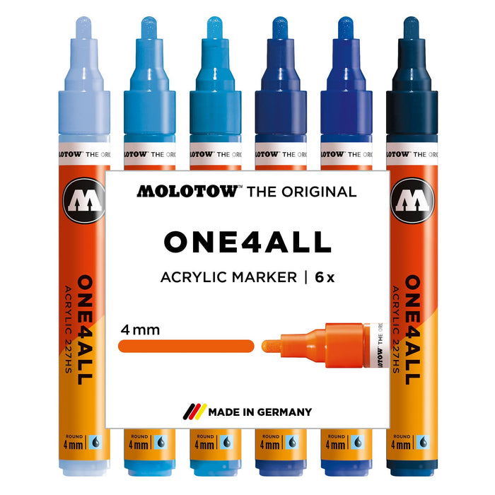 MOLOTOW Marking Pen, 1 Count (Pack of 1), Blue