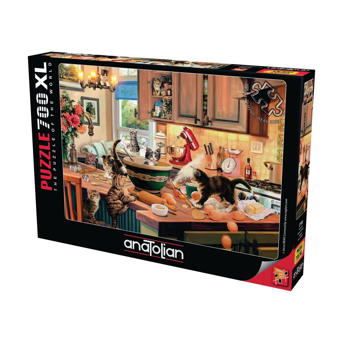 Anatolian Puzzles, 700 pieces, Kitten Kitchen Capers