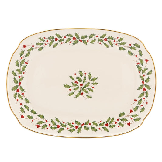 Lenox 830143 Holiday 15" Oblong Serving Platter