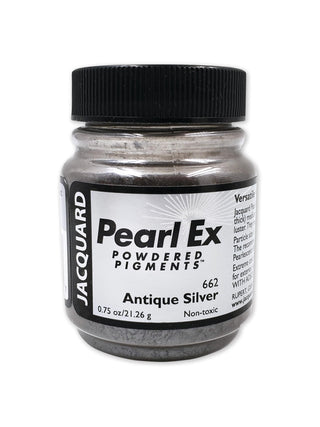 Jacquard Paint, 0.75 fl oz (Pack of 1), Antique Silver