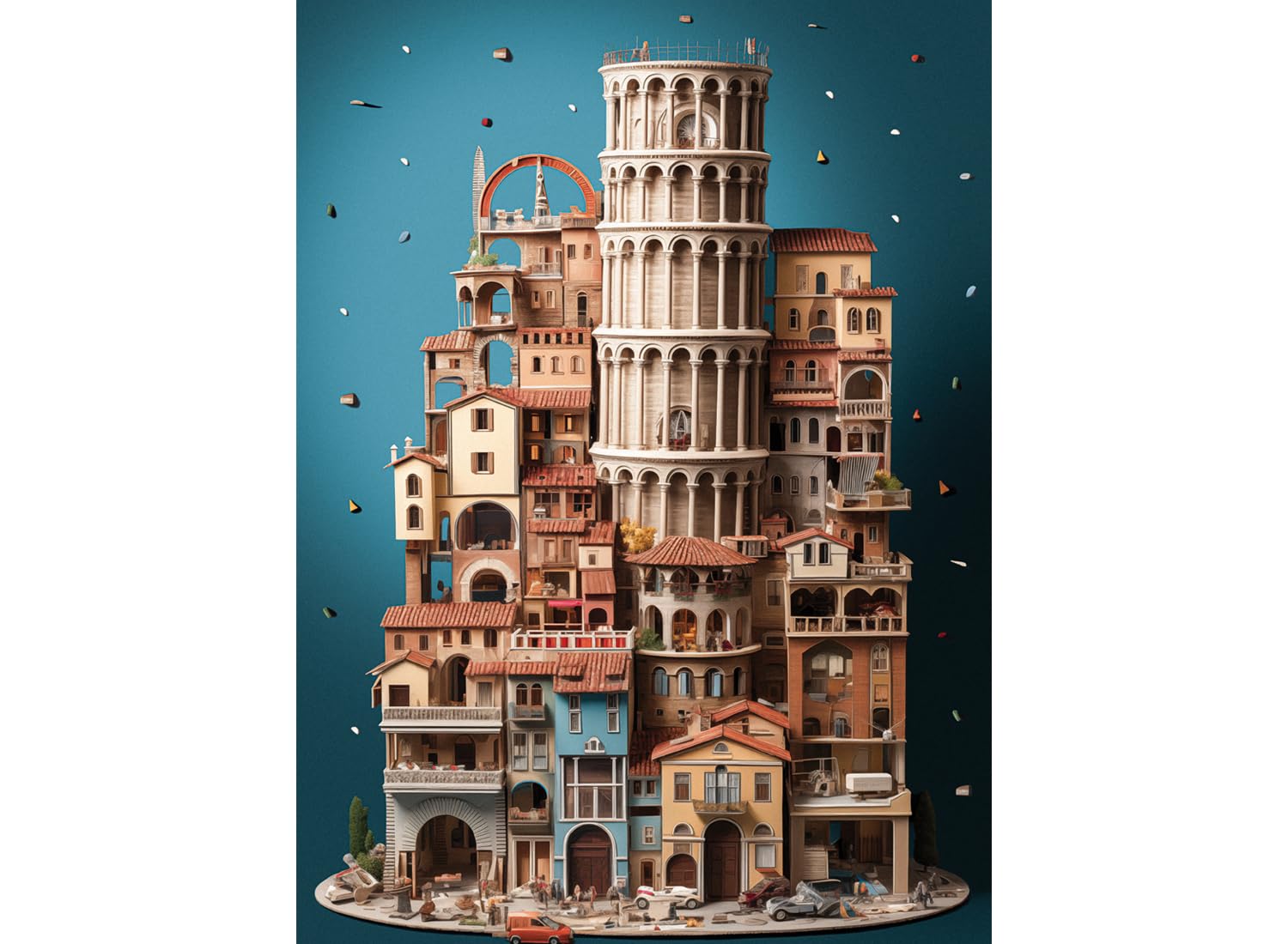 Anatolian Puzzle - Pisa, 1000 Piece Puzzle, 1164