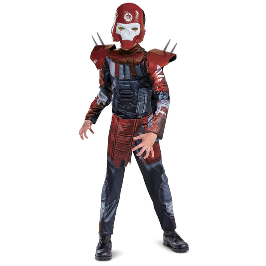 Disguise Revenant Costume for Kids, Official Apex Legends Costume Outfit and Headpiece, Classic Child Size Large (10-12)