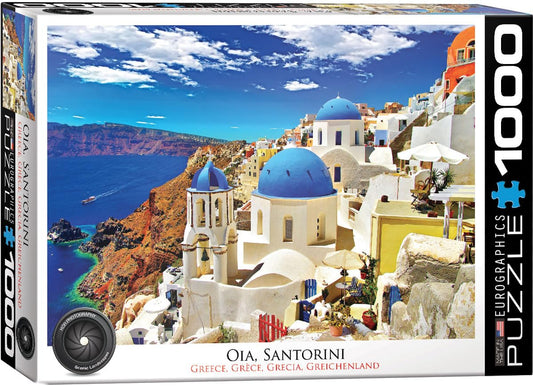 Eurographics Oia Santorini Greece 1000-Piece Puzzle