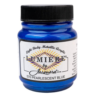 Jacquard Paint, 2.25 Fl Oz (Pack of 1), Pearlescent Blue