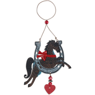 Sunset Vista Designs Hanging Ornament, Derby Horseshoe