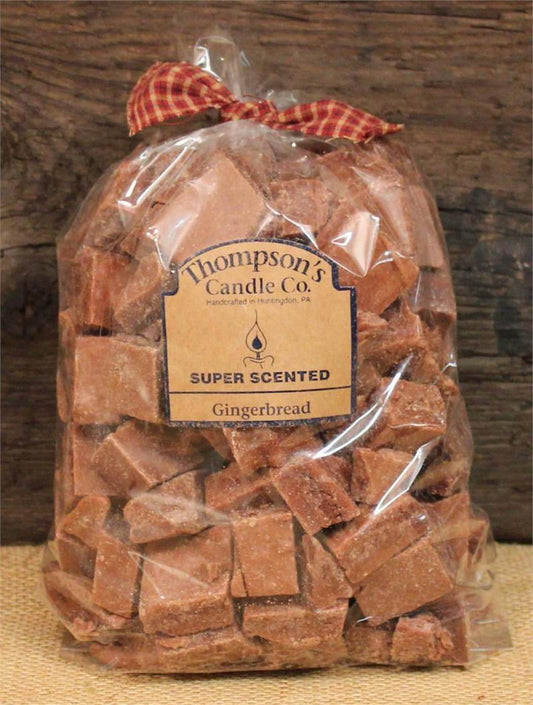Thompson's Candle Co Super Scented Crumbles/Wax Melts 32 oz "Gingerbread"