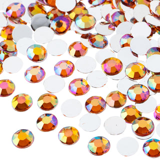 John Bead Craft Bead, 8mm (SS39), Orange AB