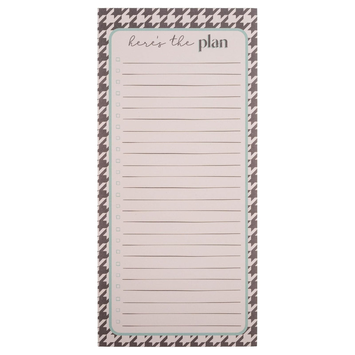 Karma Blank Book, Houndstooth, bee