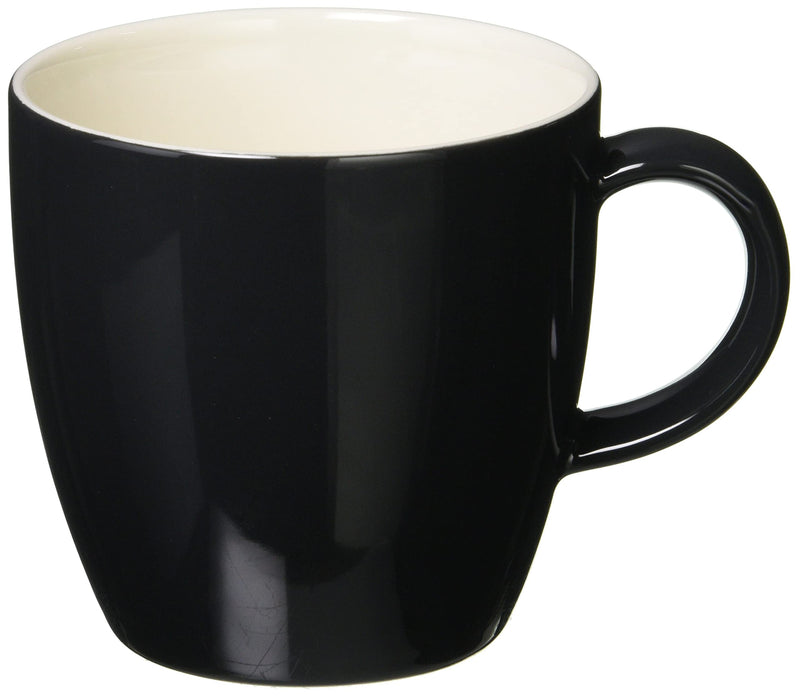 Forlife Mug Cup, 11.8 fl oz (325 ml), Uni-Tea Cup, Black, 120.3 lbs (5