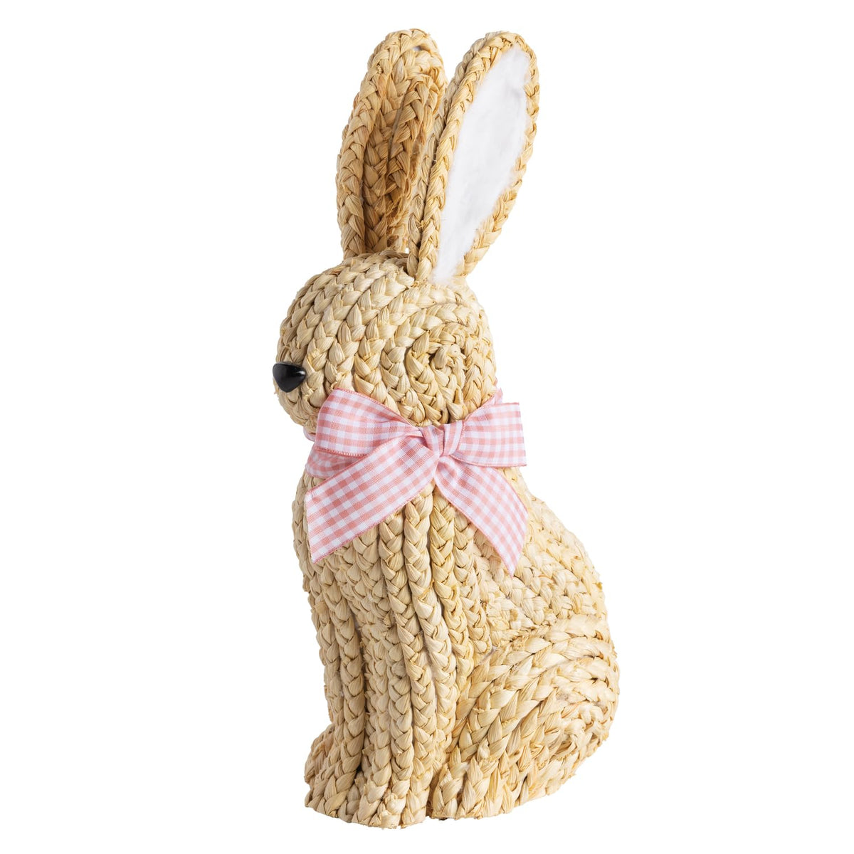 Mud Pie Figurine, 12 3/4" x 5 1/4", Pink Bow