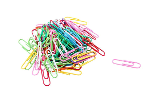 Baumgartens Skid Resistant Standard Paper Clips, Pack of 100 (ES5000)