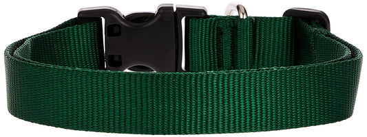 Lupine Pet Basics 1" Green 16-28" Adjustable Collar for Large Dogs