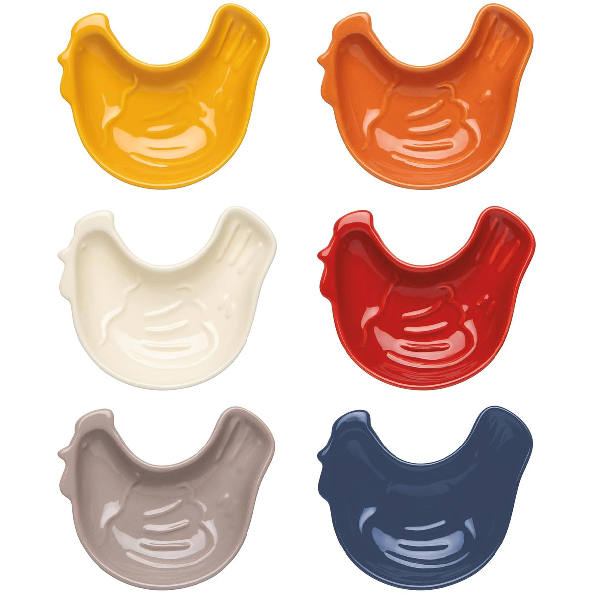 Now Designs Dishware Bowl, W4 x L3 x H1in, Chickens