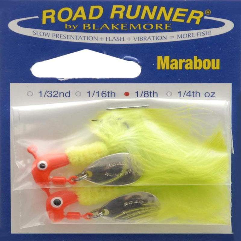Road Runner Marab Fishing Equipment, 1/8 oz, Red