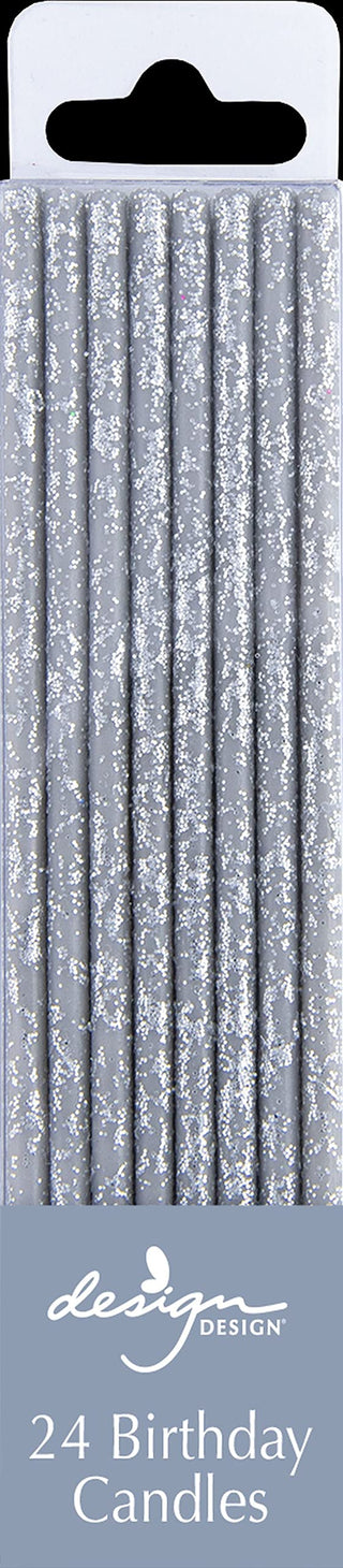 7.62 Design Candle, 4 1/16 inches, Silver