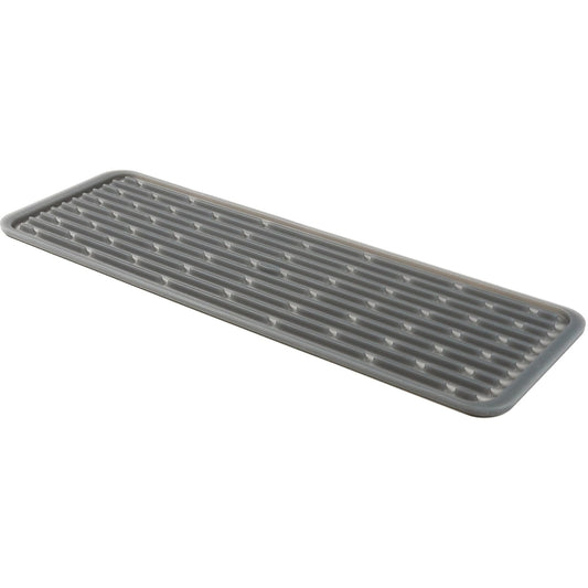 OXO Dish Drying Mat, 6" x 16.6", Gray (1372100)