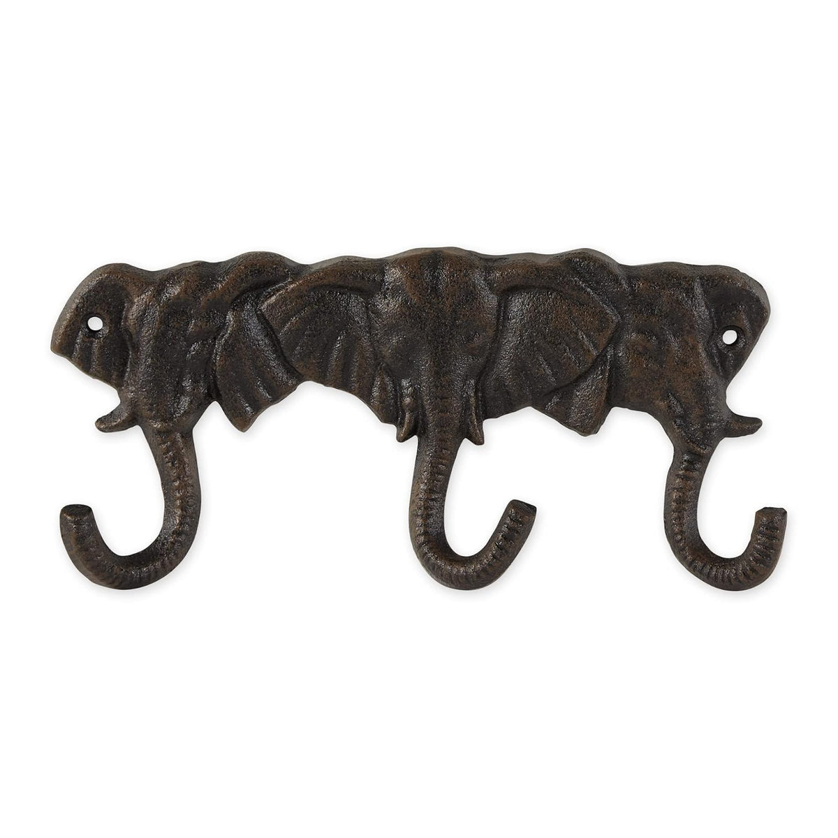 DII Storage Hook, Triple Elephant, Cast Iron