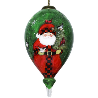 Inner Beauty Hanging Ornament, 6 inch, Red, Green