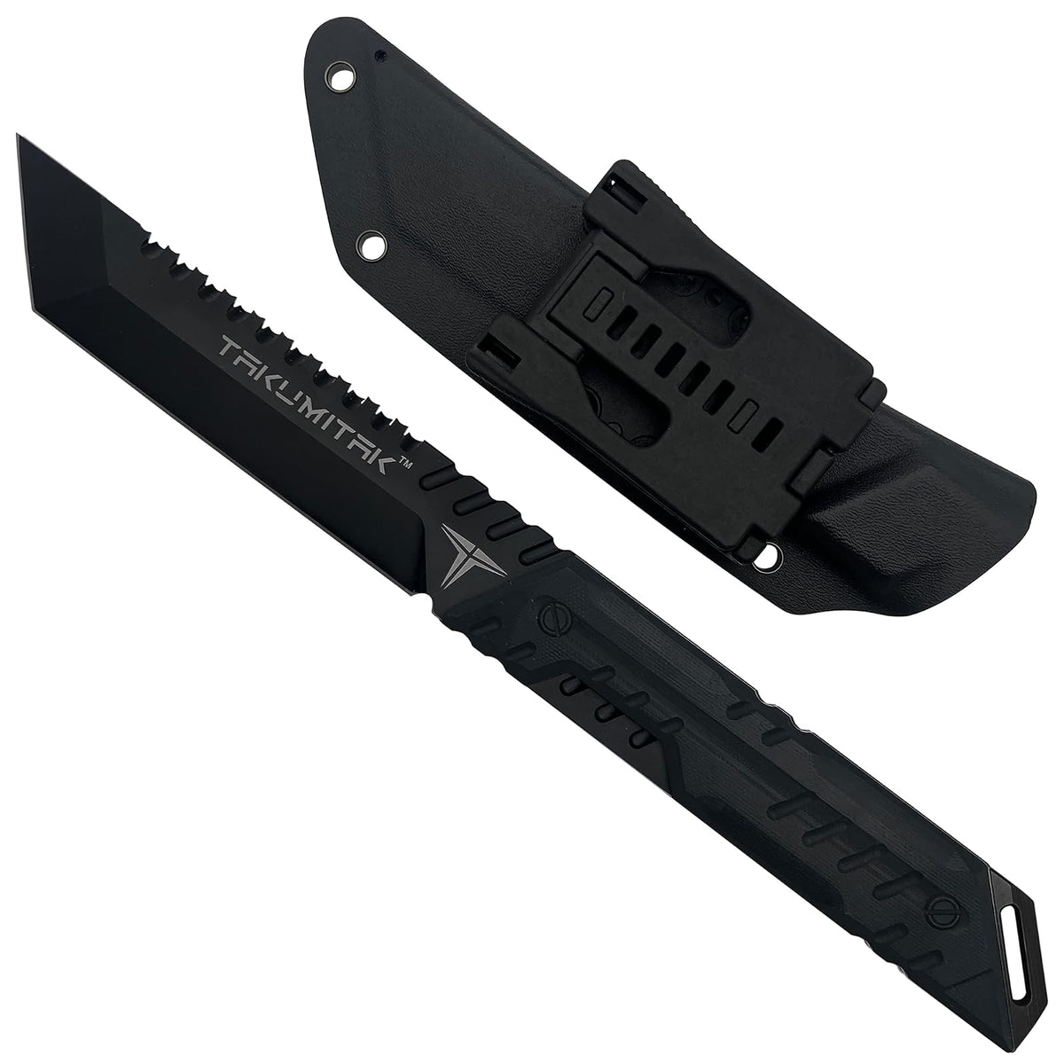 TAKUMITAK Knife, 5.8", Black TKF216BK