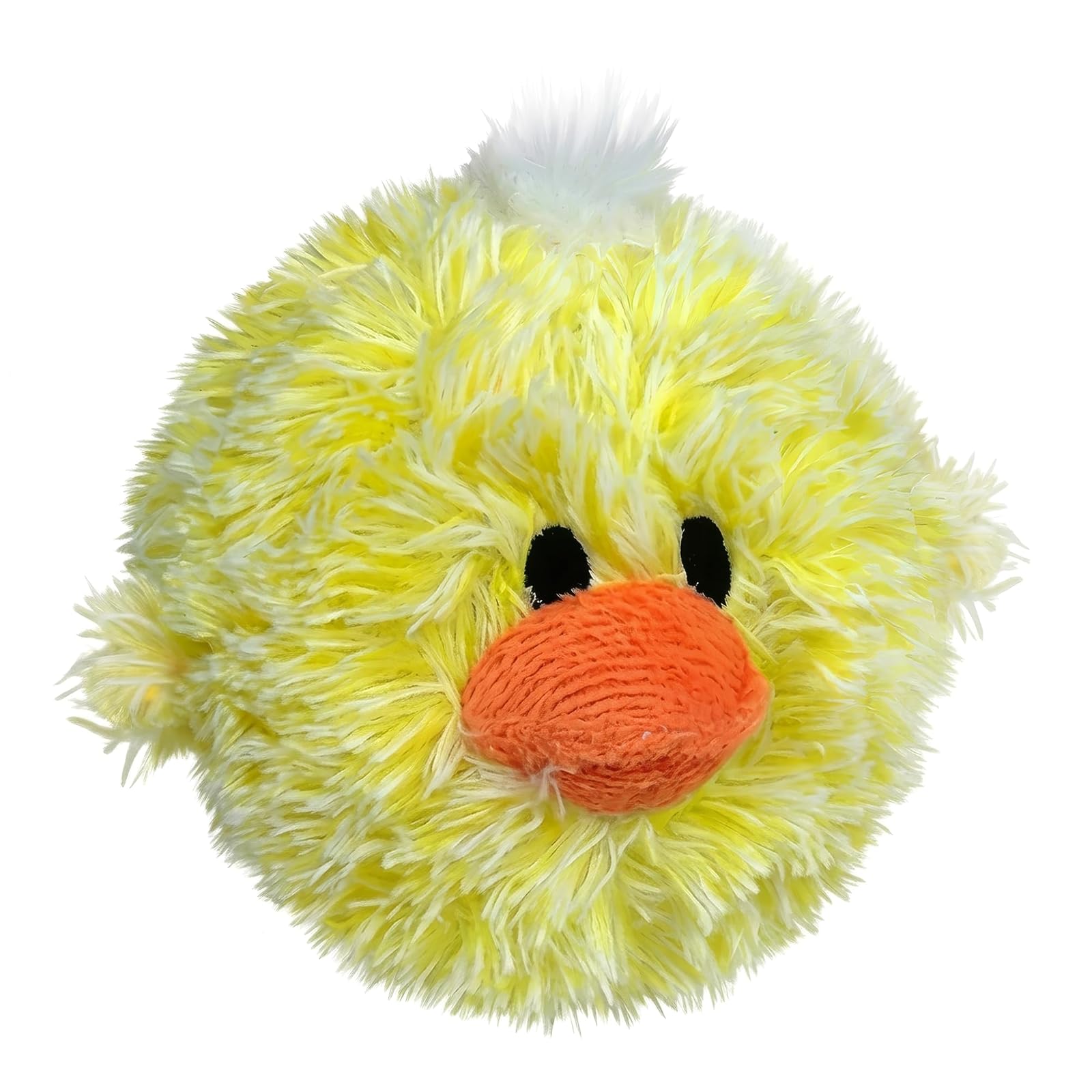Pet Lou 4 Inch EZ Squeaky Chick, Beige, Small