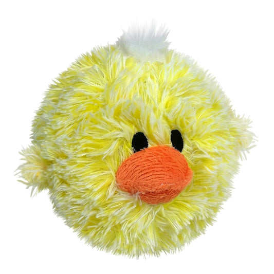 Pet Lou 4 Inch EZ Squeaky Chick, Beige, Small