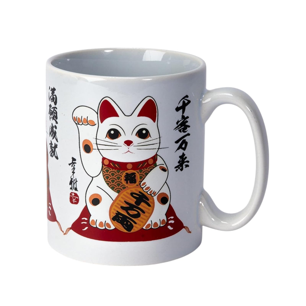 Urban Tokyo Drinking Cup, 11 Ounces, Beckoning Cat