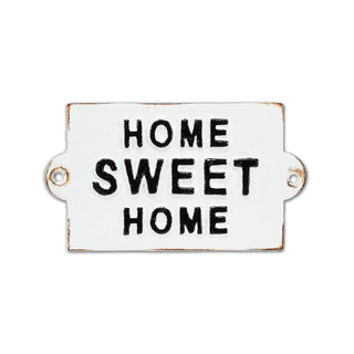 Abbott Collection Signage, 9 inches L, White
