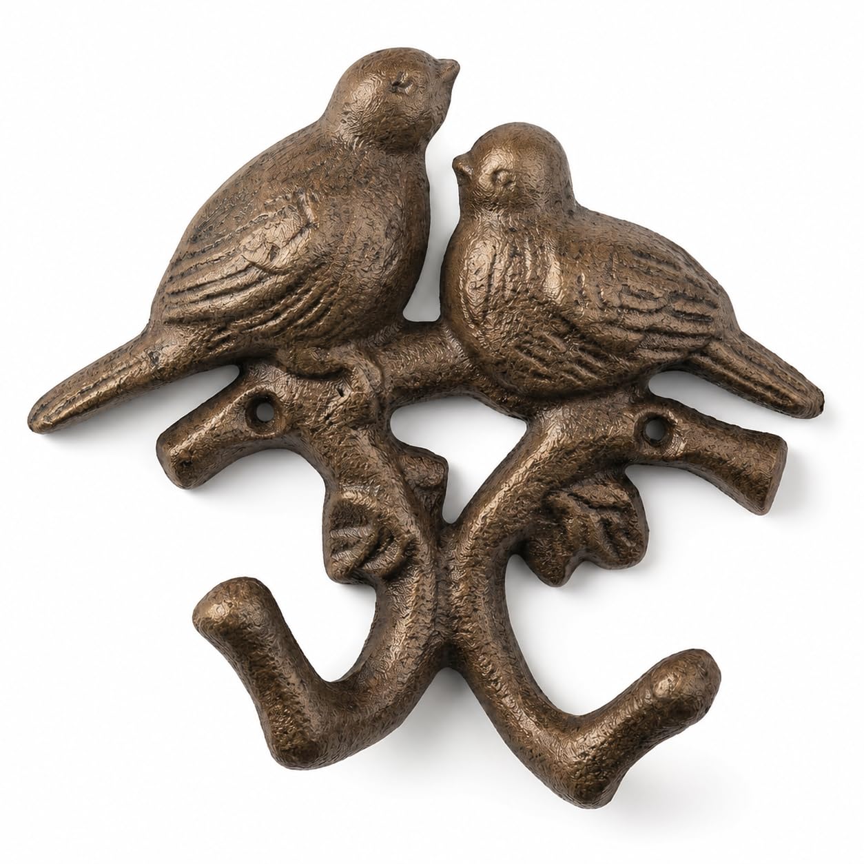 Comfy Hour 5.4 Inch Animal Bird Coat Hooks, Double Bird Key Holder
