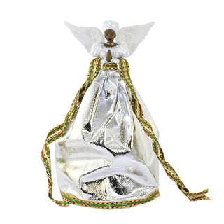 Ebony Treasures Tree Topper, 14 inch, Silver