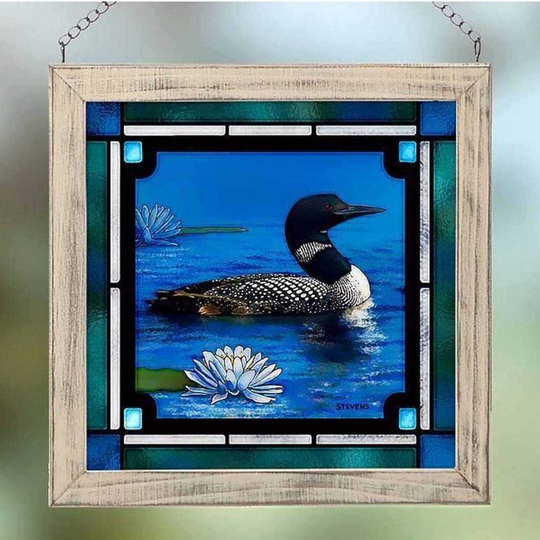 Wild Wings Wall Art, 9"L x 9"W, blue