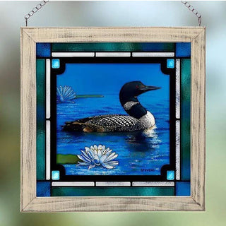 Wild Wings Wall Art, 9"L x 9"W, blue