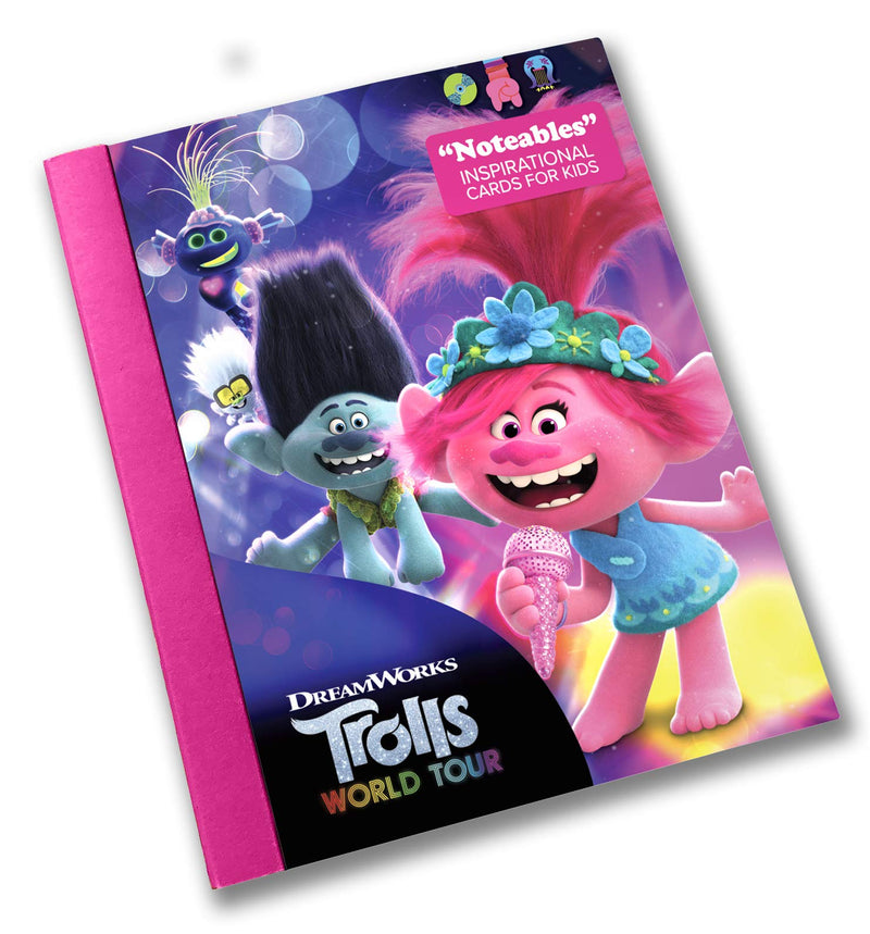 Papersalt Trolls World Tour Noteables, Inspirational Cards for Kids