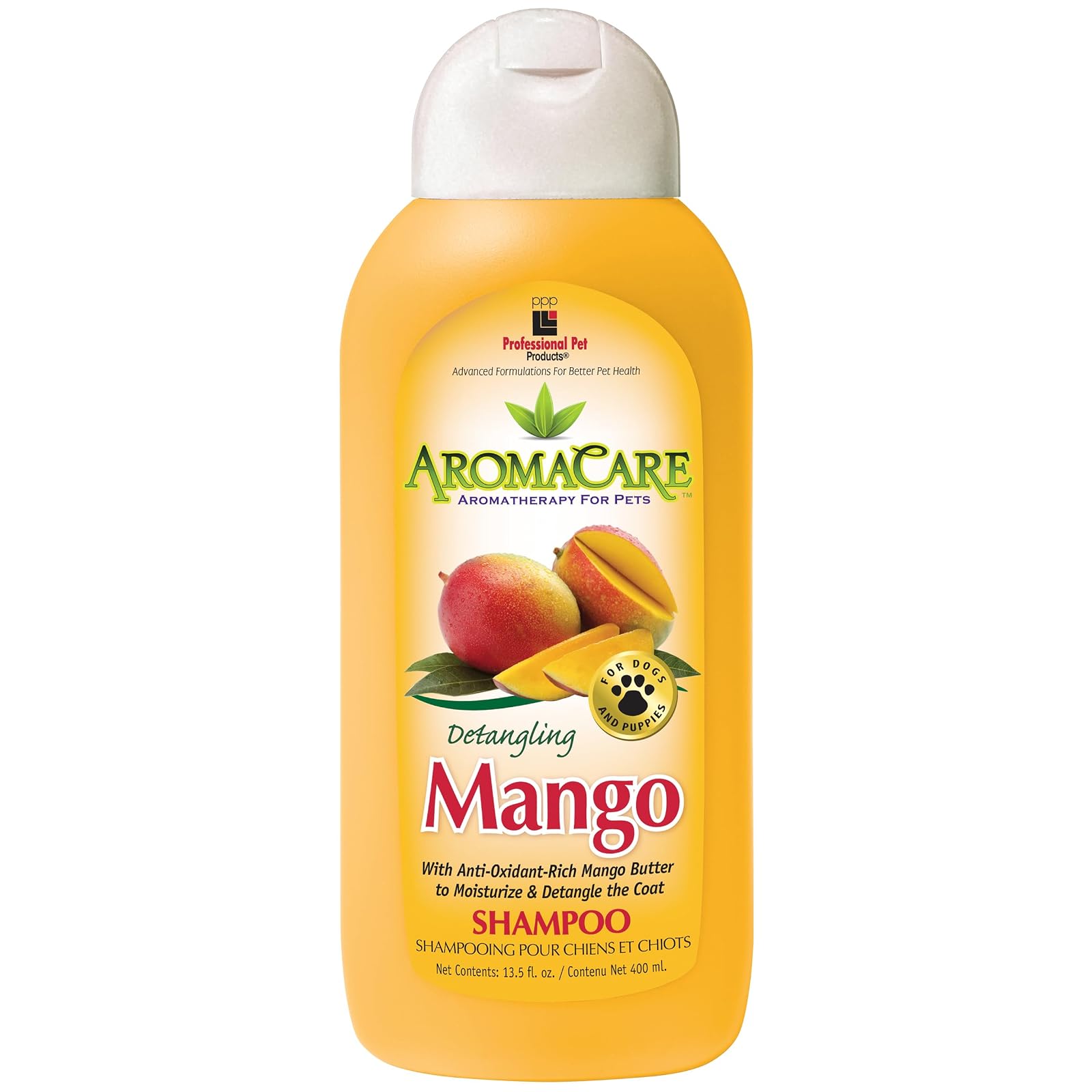 PPP AromaCare Detangling Mango Shampoo, 13.5-Ounce
