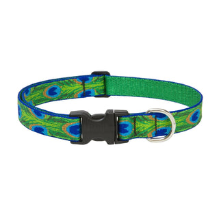 LupinePet Animal Collar, 1" W; 12-20" long, Green