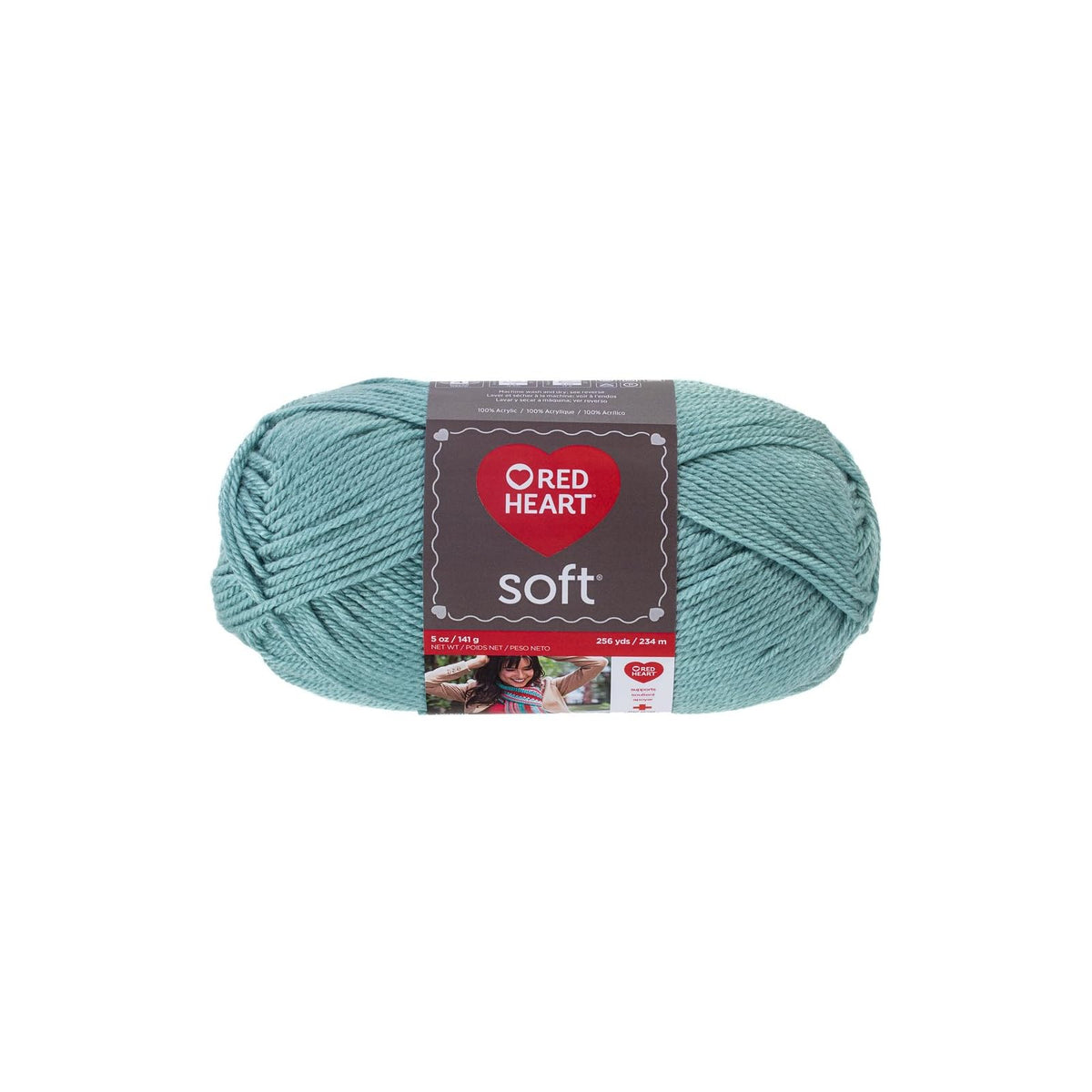 Red Heart Yarn, 1 Pack, Seafoam