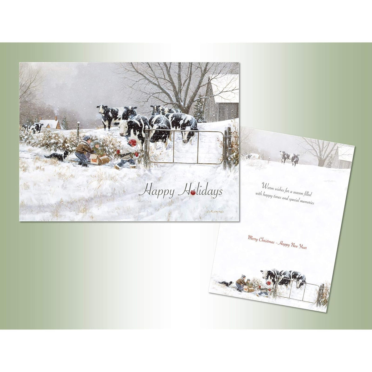 Lux Press Group Writing Paper, Multicolor, Christmas
