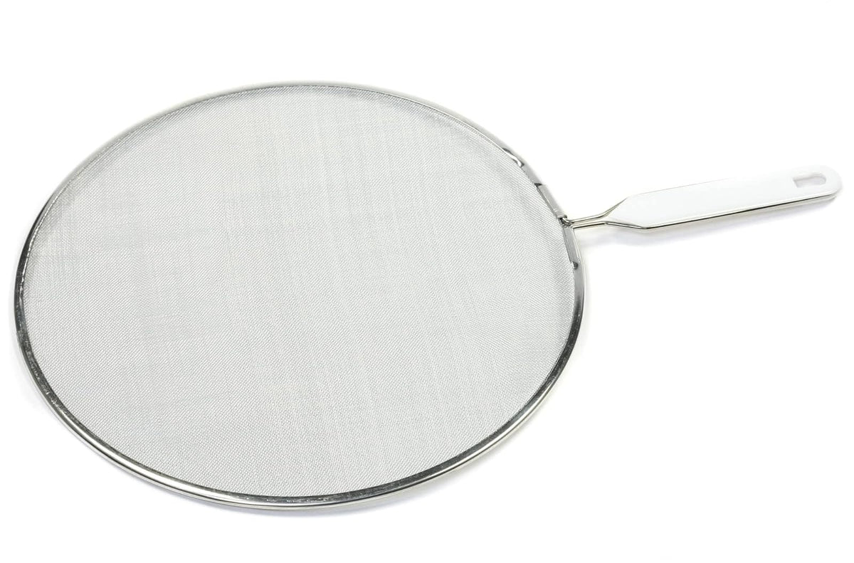 Chef Craft Select Splatter Screen, 12 inch, White