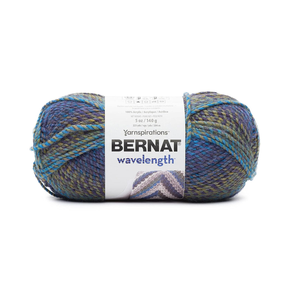Bernat Yarn, 140g, Violet Turquoise
