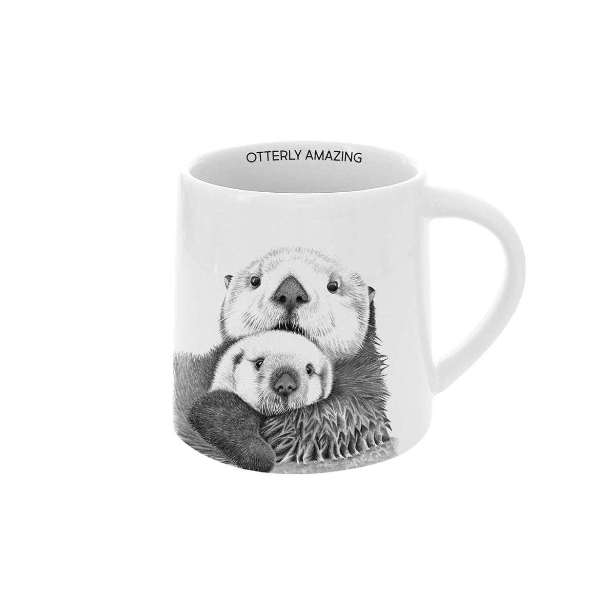 Pavilion Gift Company Drinking Cup, 17 Ounces, White, Gray