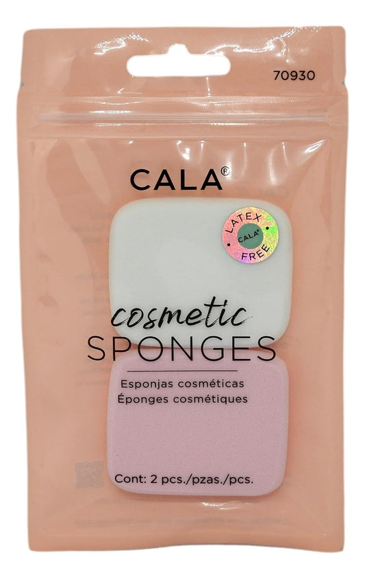 Cala Cosmetic sponges square 2 count, 2 Count