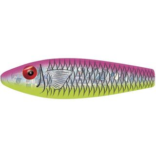MirrOLure Fishing Hook, 3 5/8in 1/2oz, Fh Pk Bk/Cht/Silver