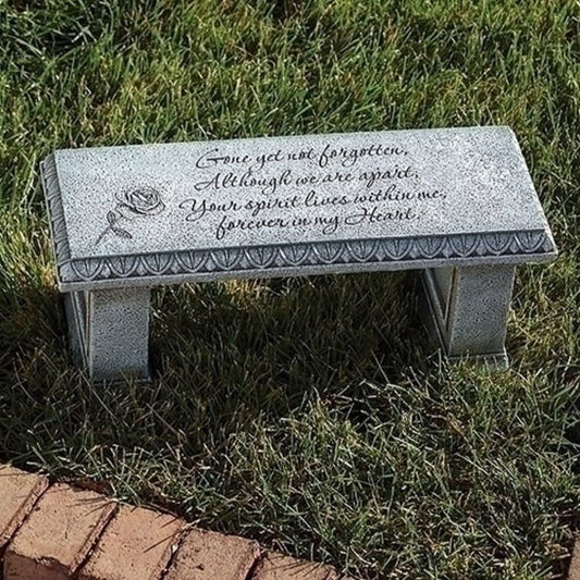 Roman 6.25" H Memorial Bench