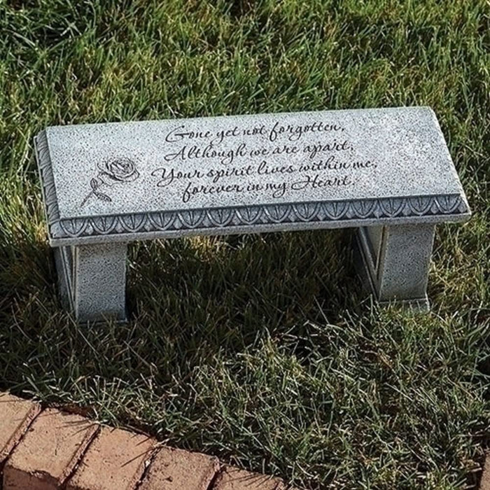 Roman 6.25" H Memorial Bench