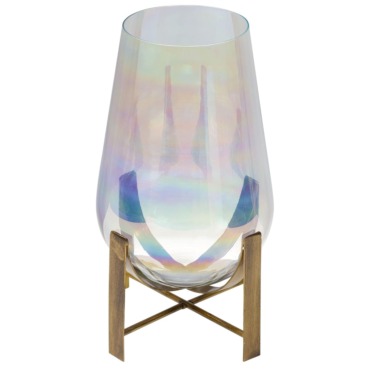 Karma Candle Holder, Medium, Clear